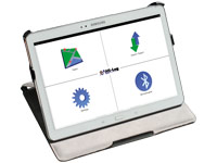 tablet mit HS Log app